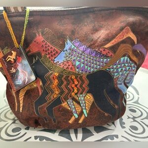 Laurel Burch Wild Horses Tote Bag – Colorful Art Purse, Boho Western Style